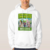 Welkom in Eddie's wereld van leren en onderwijs Hoodie (Voorkant)