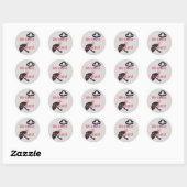 Welkom in Engeland! Ronde Sticker (Vel)