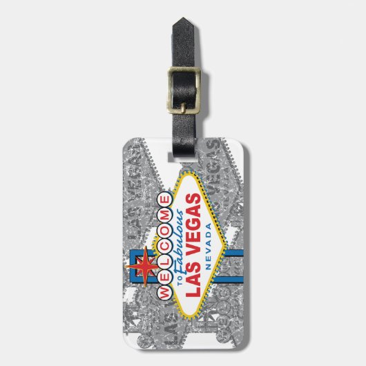 Welkom in Fabulous Las Vegas Bagagelabel (Voorkant verticaal)