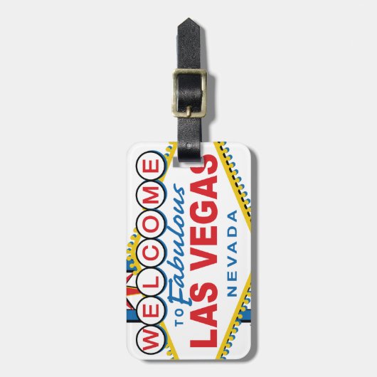 Welkom in Fabulous Las Vegas Bagagelabel (Voorkant verticaal)