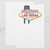 Welkom in Fabulous Las Vegas Briefpapier (Voorkant / Achterkant)