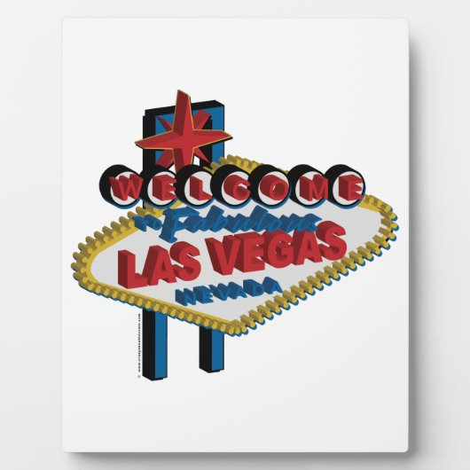 Welkom in Fabulous Las Vegas Fotoplaat (Voorkant)
