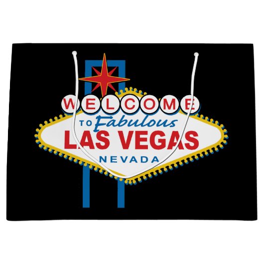 Welkom in Fabulous Las Vegas Groot Cadeauzakje (Voorkant)