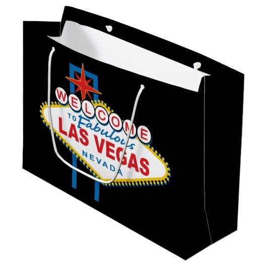 Welkom in Fabulous Las Vegas Groot Cadeauzakje (Voorkant Gekanteld)