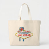 Welkom in Fabulous Las Vegas Grote Tote Bag (Voorkant)