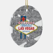 Welkom in Fabulous Las Vegas Keramisch Ornament (Rechts)