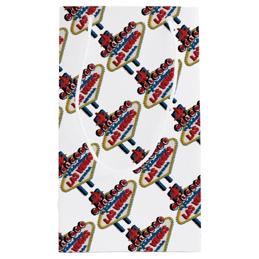 Welkom in Fabulous Las Vegas Klein Cadeauzakje (Achterkant)