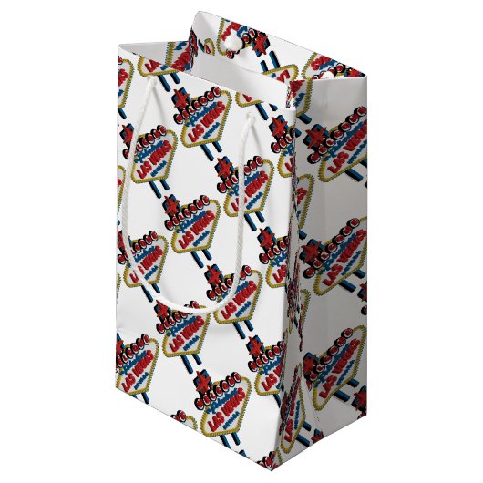 Welkom in Fabulous Las Vegas Klein Cadeauzakje (Voorkant Gekanteld)