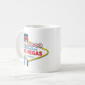 Welkom in Fabulous Las Vegas Koffiemok (Voorkant links)