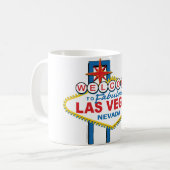 Welkom in Fabulous Las Vegas Koffiemok (Voorkant links)