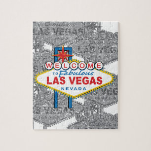Welkom in Fabulous Las Vegas Legpuzzel