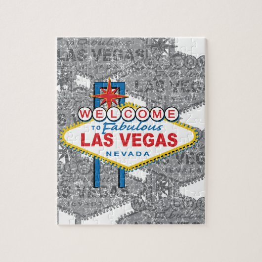Welkom in Fabulous Las Vegas Legpuzzel (Verticaal)