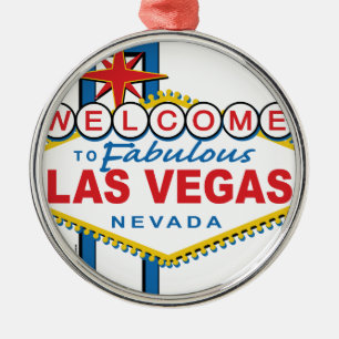 Welkom in Fabulous Las Vegas Metalen Ornament
