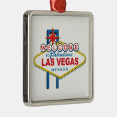Welkom in Fabulous Las Vegas Metalen Ornament (Rechts)