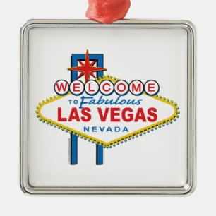 Welkom in Fabulous Las Vegas Metalen Ornament