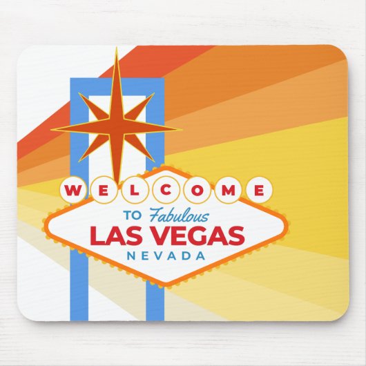 Welkom in Fabulous Las Vegas Muismat (Voorkant)