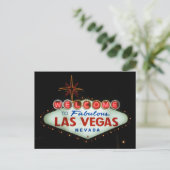 Welkom in Fabulous Las Vegas - Nevada Briefkaart (Staand voorkant)
