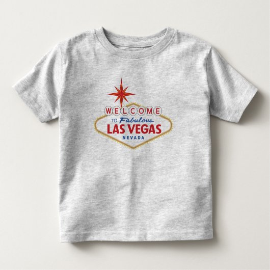 Welkom in Fabulous Las Vegas, Nevada Kinder Shirts (Voorkant)