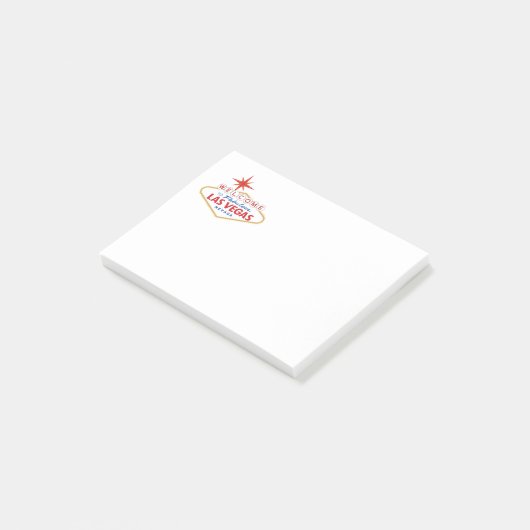 Welkom in Fabulous Las Vegas, Nevada Post-it® Notes (Schuin)