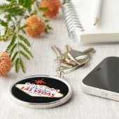 Welkom in Fabulous Las Vegas, Nevada Sleutelhanger (Zijkant)