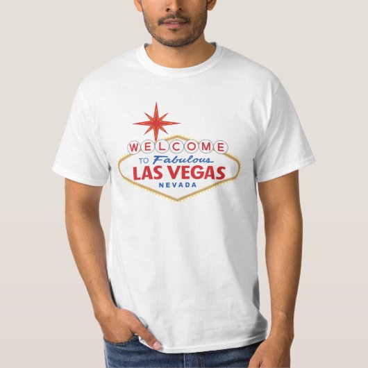 Welkom in Fabulous Las Vegas, Nevada T-shirt (Voorkant)