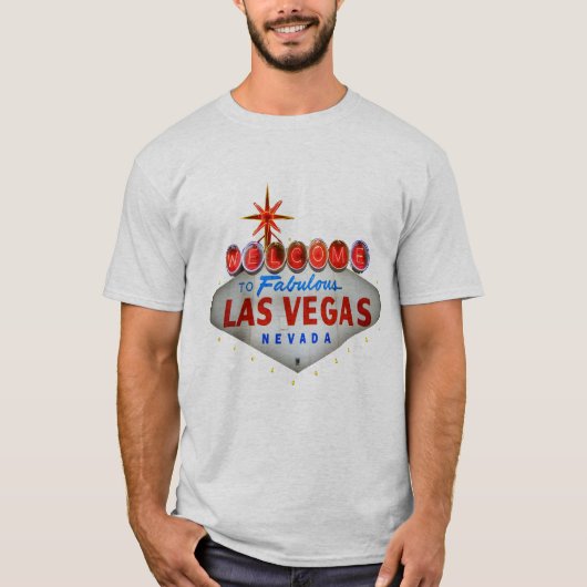 Welkom in Fabulous Las Vegas, Nevada T-Shirt (Voorkant)