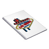 Welkom in Fabulous Las Vegas Notitieboek (Rechterzijde)