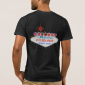 Welkom in Fabulous Las Vegas/Pittsburgh T-shirt (Achterkant)