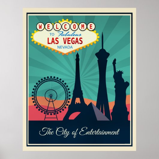 Welkom in Fabulous Las Vegas Poster (Voorkant)