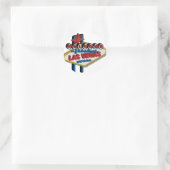 Welkom in Fabulous Las Vegas Ronde Sticker (Tas)