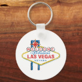 Welkom in Fabulous Las Vegas Sleutelhanger (Voorkant)