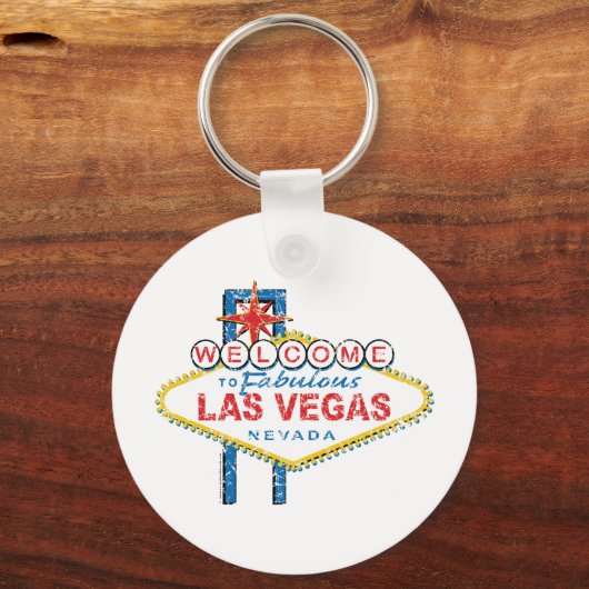 Welkom in Fabulous Las Vegas Sleutelhanger (Voorkant)