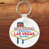 Welkom in Fabulous Las Vegas Sleutelhanger (Voorkant)