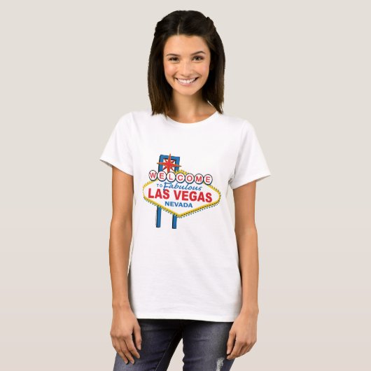 Welkom in Fabulous Las Vegas T-shirt (Voorkant volledig)