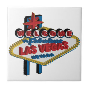 Welkom in Fabulous Las Vegas Tegeltje