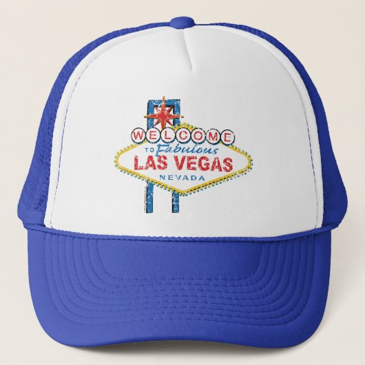 Welkom in Fabulous Las Vegas Trucker Pet (Voorkant)