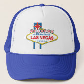 Welkom in Fabulous Las Vegas Trucker Pet (Voorkant)
