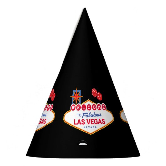Welkom in Fabulous Las Vegas - Vegas reis Feesthoedjes (Links)