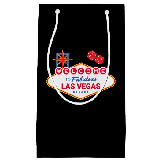 Welkom in Fabulous Las Vegas - Vegas reis Klein Cadeauzakje (Voorkant)