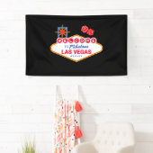 Welkom in Fabulous Las Vegas - Vegas reis Spandoek (Insitu)