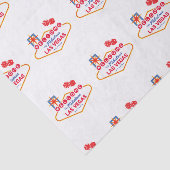 Welkom in Fabulous Las Vegas - Vegas reis Tissuepapier (Detail)