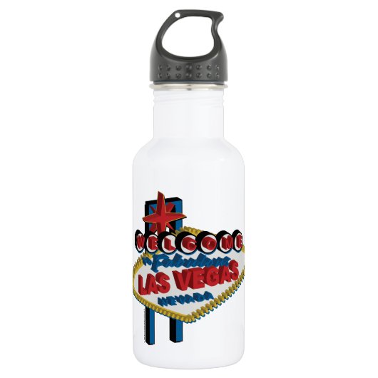 Welkom in Fabulous Las Vegas Waterfles (Voorkant)