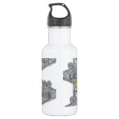 Welkom in Fabulous Las Vegas Waterfles (Achterkant)