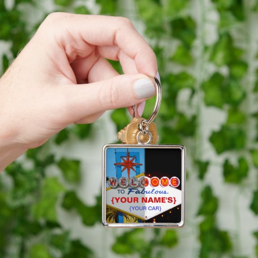 Welkom in Fabulous Your Car! Sleutelhanger (Hand)