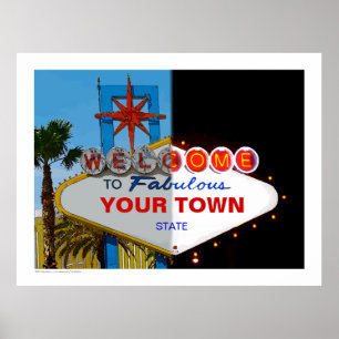 Welkom in Fabulous Your Town! Poster