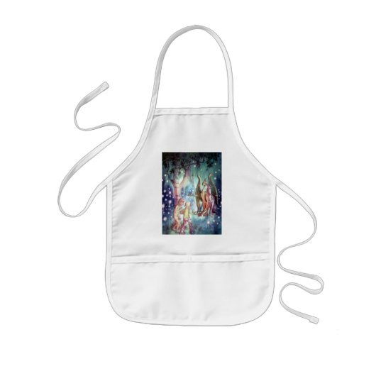 Welkom in Fairyland Kinder Apron Schort (Voorkant)