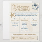 Welkom in Florida, Cream & Blue Starfish (Voorkant / Achterkant)