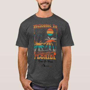 Welkom in Florida Ga nu naar huis grappig T-shirt
