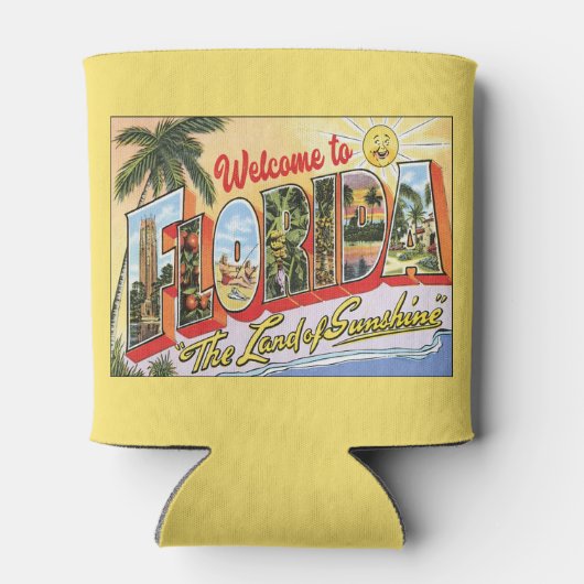 Welkom in Florida  met oude plaatsen Blikjeskoeler (Achterkant)