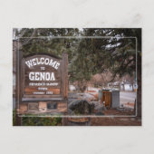 Welkom in Genoa, Nevada Briefkaart (Voorkant)